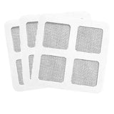 25-Pack: 3.94 x 3.94" Disposable Floor Drain Sticker Hair Catcher