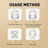 25-Pairs: 24K Gold Eye Mask