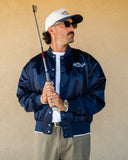 God Bless America Bomber Jacket - Navy