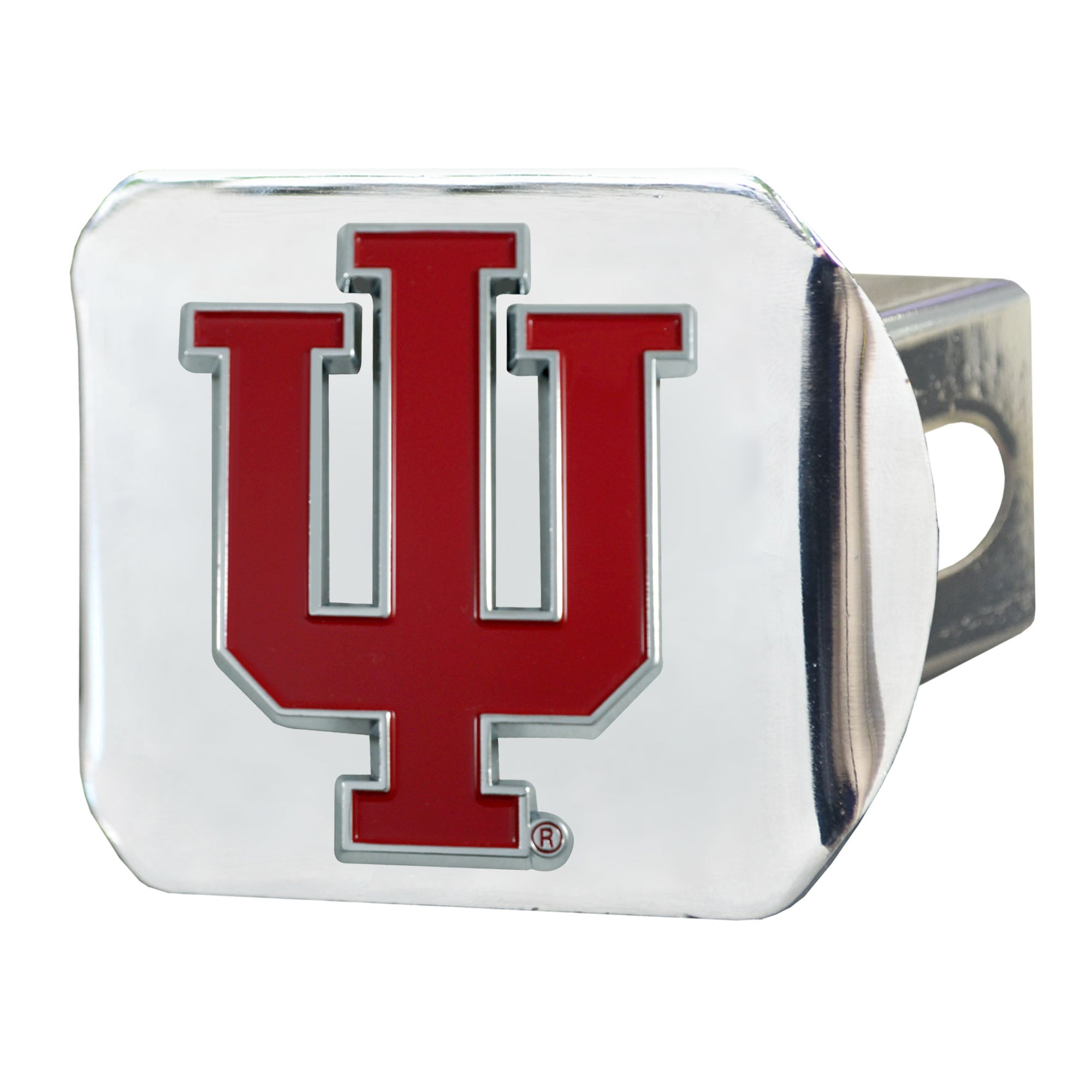 Indiana University Color Hitch - Chrome 3.4X4