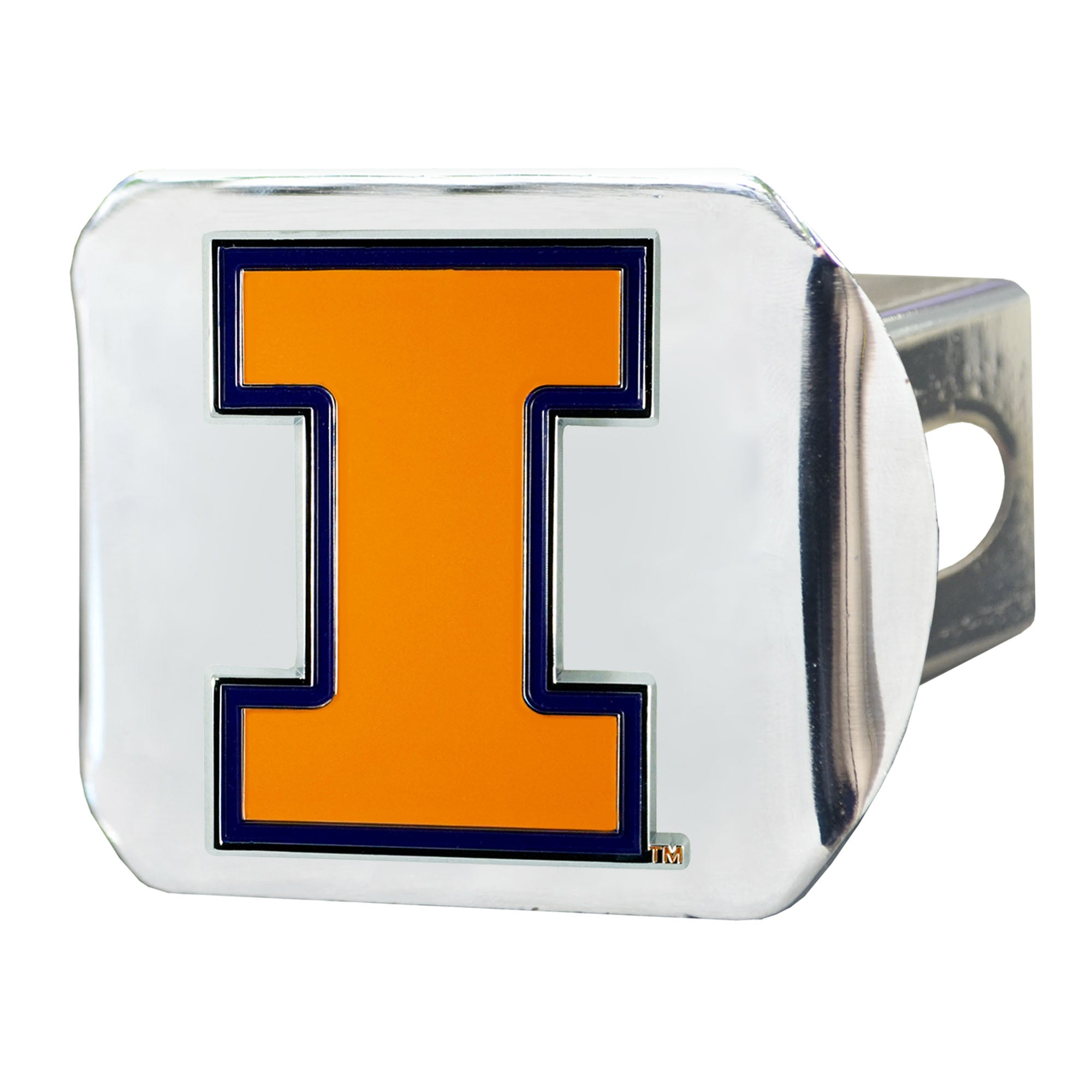University Of Illinois Color Hitch - Chrome 3.4X4