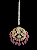 BR310 Bridal jadavi lacha , satlada in moissanite and emeralds ( SHIPS IN 5 WEEKS )