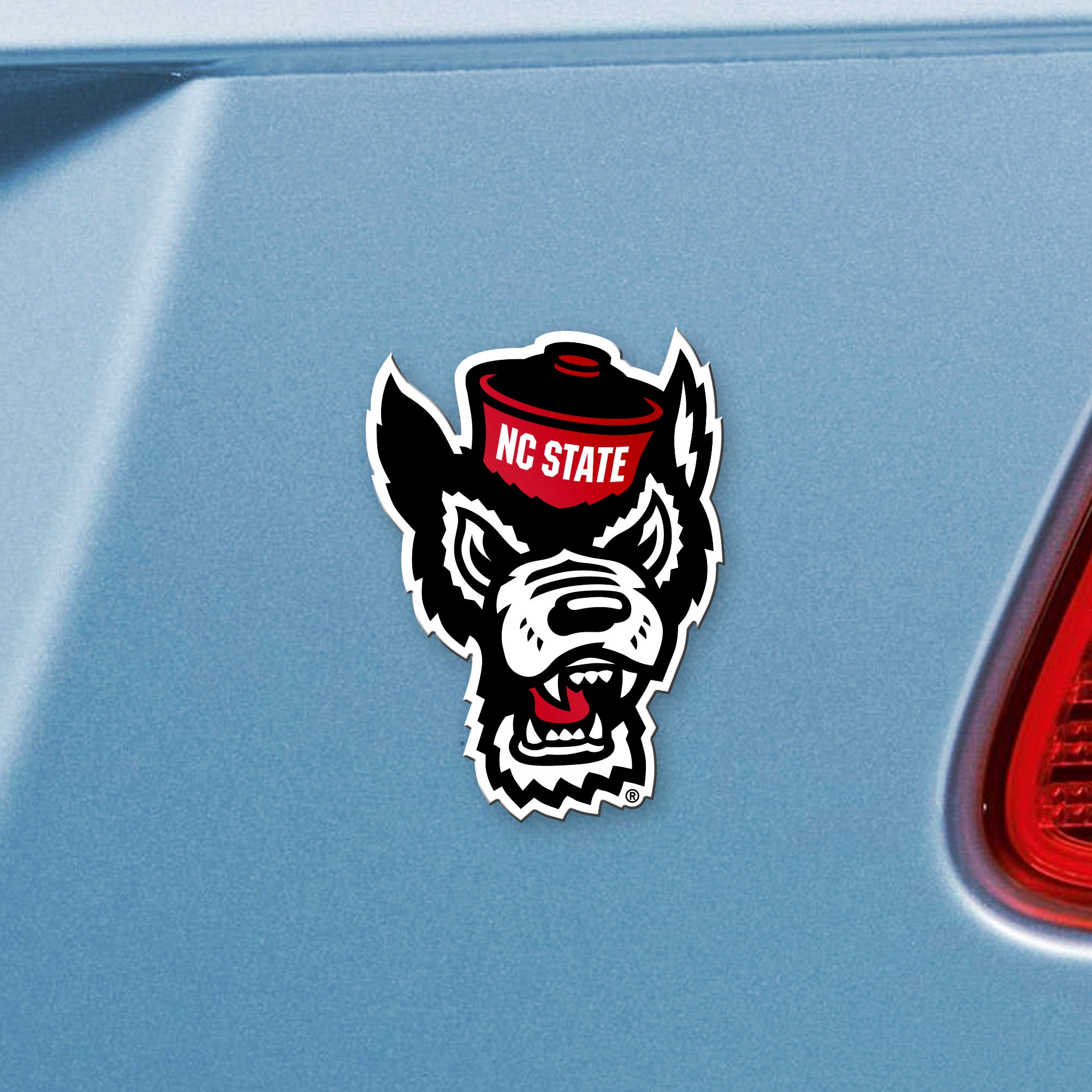 North Carolina State University Color Emblem 3X3.2