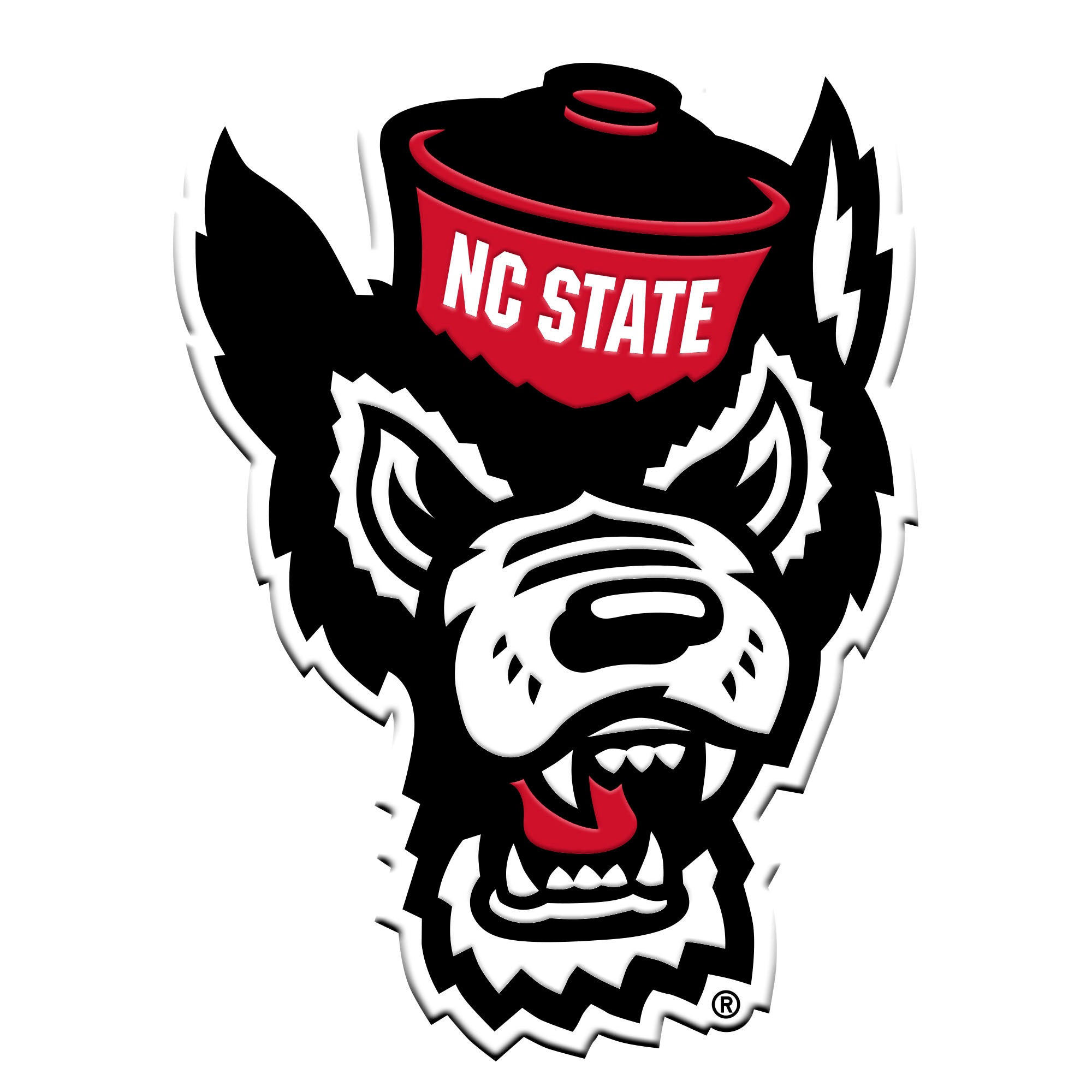 North Carolina State University Color Emblem 3X3.2