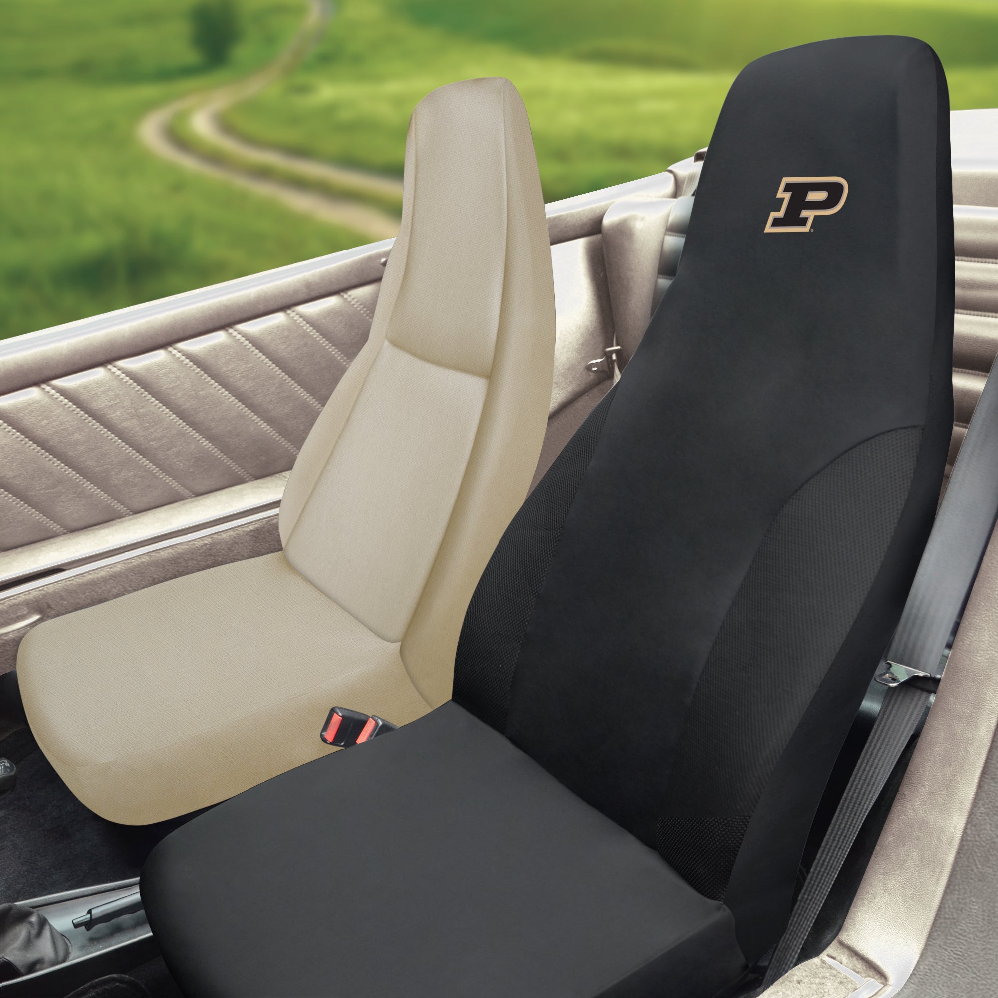 Purdue University Seat Cover 20X48