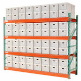 Global Industrial™ Record Storage Rack Starter Letter Legal 120W X 36D X 96H