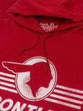Pontiac Logo Hooded Sweatshirt - Red