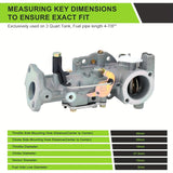 1set Hipa 498298 Carburetor For Briggs and Stratton Engines 1134-0 Generator Toro 62923 62924 Blower Vacuums