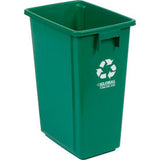 Global Industrial Recycling Can 15 Gallon Green