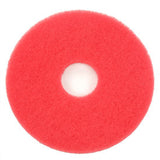 Global Industrial 13 Buffing Pad Red 5 Per Case