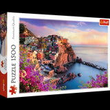 Trefl 1500 Piece Jigsaw Puzzles, View Of Manarola, Italy