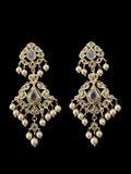 DNS197 Smitha necklace set in pearls (READY TO SHIP)