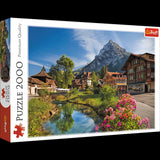 Trefl 2000 Piece Jigsaw Puzzle, Alps In The Summer