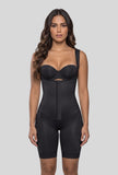 Full Body Control Suit w/ Front Closure & Back Support