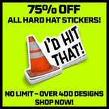 I'd Hit That - Hard Hat Decal
