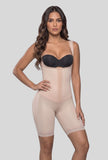 Full Body Control Suit w/ Front Closure & Back Support