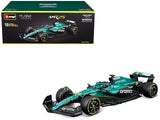 Aston Martin AMR25 #18 Lance Stroll Aramco Formula One F1 World Championship (2025) 1/24 Diecast Model Car by Bburago