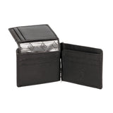 Karla Hanson Rfid Blocking Leather Money Clip With Card Insert