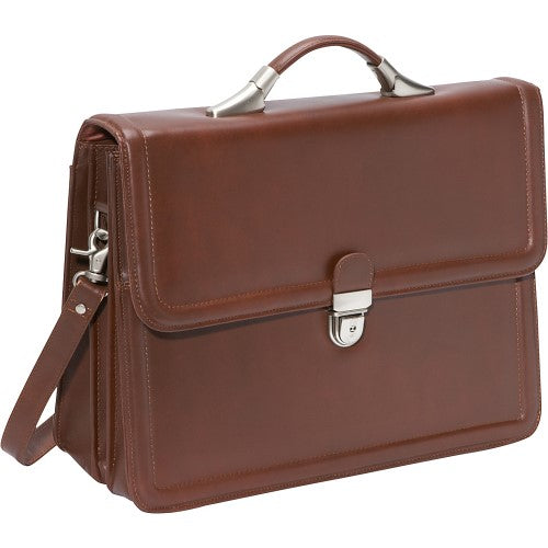 Apc Savvy Leather Executive Briefcase