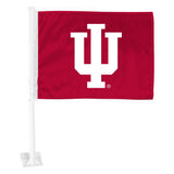 Indiana Hooisers Car Flag Large 1pc 11 x 14