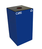 28Gc01-Bl-Vv Ergode Recycling Containers - Compact, Space Efficient, Durable Steel, Customizable Sizes, Colors, Lid Options