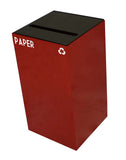 28Gc02-Sc-Vv Ergode Recycling Containers - Compact, Space Efficient, Durable Steel, Customizable Sizes, Colors, Lid Options