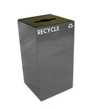 28Gc04-Sl-Vv Ergode Recycling Containers - Compact, Space Efficient, Durable Steel, Customizable Sizes, Colors, Lid Options