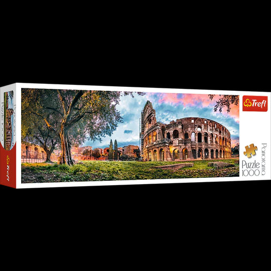 Trefl 1000 Piece Panorama Jigsaw Puzzle, Colosseum At Dawn