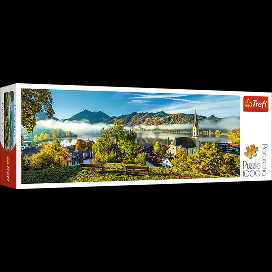 Trefl 1000 Piece Panorama Jigsaw Puzzles, By The Schliersee Lake