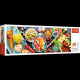 Trefl 1000 Piece Panorama Jigsaw Puzzles, Sweet Delights, Multicolor