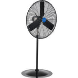 Global Industrial 24 Outdoor Rated Oscillating Pedestal Fan 2 Speed 7700 Cfm 200W 3/10Hp