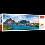 Trefl 500 Piece Panorama Jigsaw Puzzles, Lofoten Archipelago, Norway