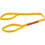 Global Industrial™ Poly Web Sling Light Duty Eye&Eye 4 Ft L X 1 In W-1200/950/2400 Lbs Cap