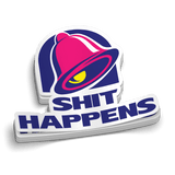 Shit Happens - Hard Hat Decal