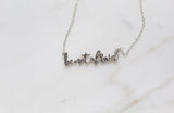 Be Not Afraid Necklace (Sterling Silver)