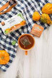 Organic Moringa Tea - Pumpkin Spice - Caffeine-Free Herbal Tea