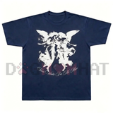 Vintage Dark Angel Time Waits For No Man Graphic T-Shirt