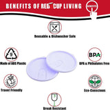 Reusable Party Cup Lids – 18oz & 32oz