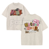 Mother’s Day Vintage Wash Mom T-Shirt – Retro Mama Graphic Tee, Lightweight Distressed Cotton Streetwear, Best Gift for Mom