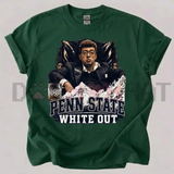 Penn State "White Out" Fan T-Shirt - Funny Game Day Tailgate Tee