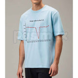 2001 Crash Graph Funny T-Shirt – Dot Com Bubble Finance Meme Tee, Humorous Stock Market Sarcastic Unisex Graphic Shirt