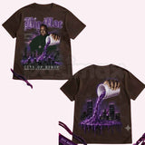 Big Moe Heavy Cotton Unisex Graphic T-Shirt – Houston Texas Screwed Up Click DJ Screw Tee, Vintage 713 Rap Crewneck Streetwear T-Shirt