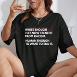 Human Enough Graphic T-Shirt