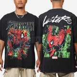 Spider-Man Graphic T-Shirt – Classic Marvel Superhero Unisex Cotton Streetwear Shirt