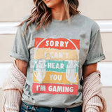Funny Gamer T-Shirt for Teens Boys Men - Video Gaming Humor Tee, Casual Gaming Streetwear, Best Gaming Gift Apparel