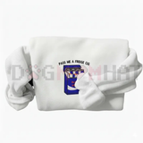 Embroidered "Pass Me A Fridge of Blue Soda" Sweatshirt