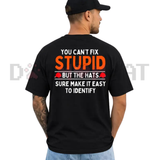 Red Hat Reality Sarcastic Graphic Tee - Funny Ignorance Quote Unisex Pure Cotton Statement Shirt