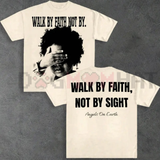 Aesthetic Scripture Verse Streetwear Tee - Casual Faith-Based Graphic Round Neck Shirt