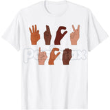 F ICE Hand Sign Language T-Shirt - Anti-Deportation Chinga La Migra Tee, ASL Immigration Rights Shirt, Abolish ICE Activist Apparel, Social Justice Protest Top, Pro-Immigrant Solidarity Graphic Tee
