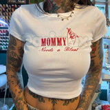 Cannamom Club Embroidered T-Shirt – Unisex Tee & Baby Tee, Stylish Mom Apparel for Cannabis Enthusiasts